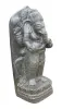 Product image 2 of the product “Relief standing Ganesha , 70cm Height | Cast stone, handcrafted & coloured ”